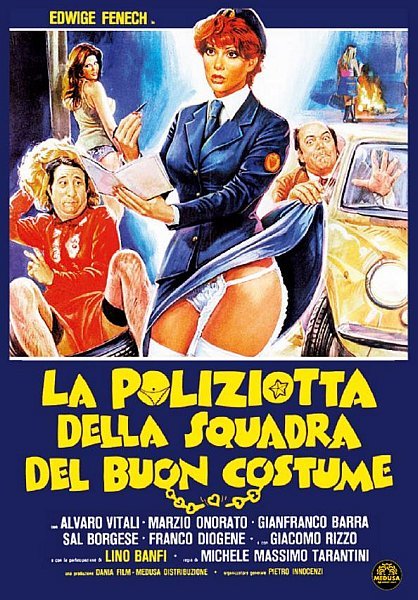 Полицейская В Отделе Нравов / La Poliziotta Della Squadra Del Buon Costume (1979)