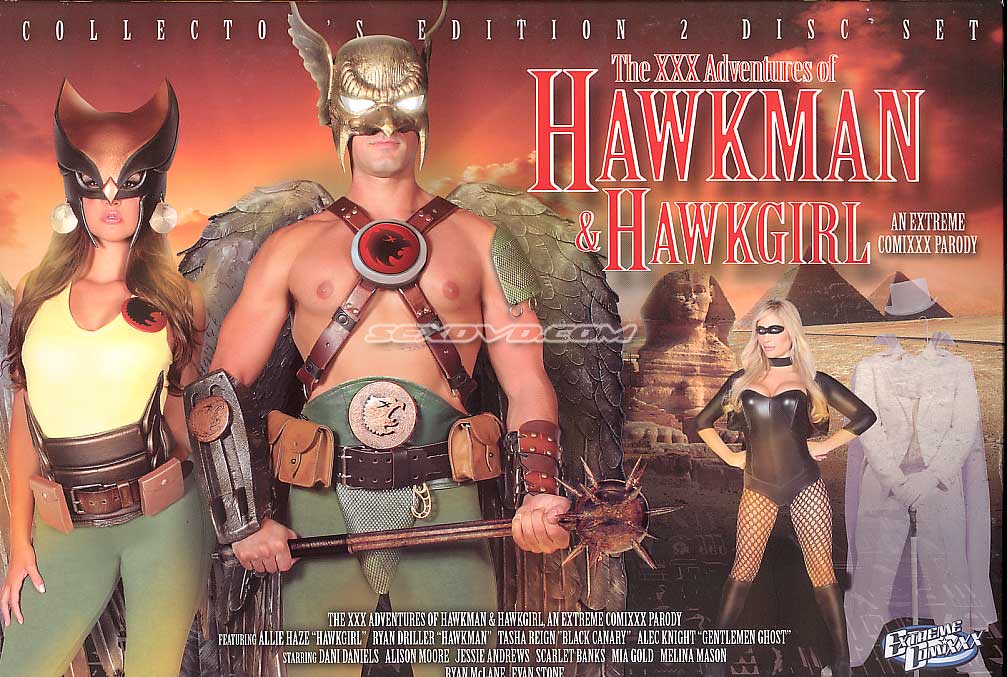 Порноприключения Человека-Ястреба и его бабы / XXX Adventures Of Hawkman & Hawkgirl (2013)