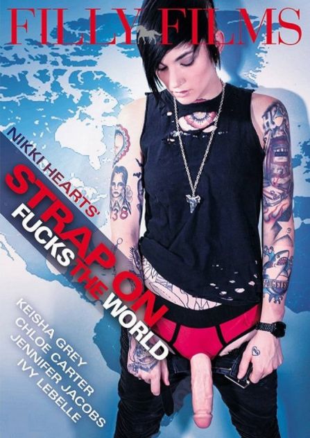 Страп Nikki Hearts Трахает Весь Мир / Nikki Hearts' Strap On Fucks The World (2017)