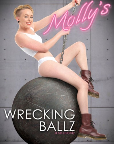 Шары разрушения Молли / Molly's Wrecking Ballz A XXX Parody (2014)