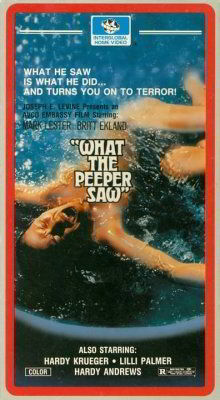 Дитя ночи / What the Peeper Saw (1972)