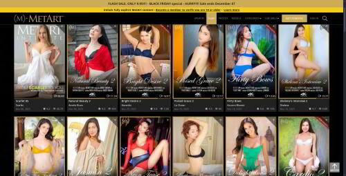 MetArt — Эротический гламур-пак (9 роликов, Ноябрь 2025)